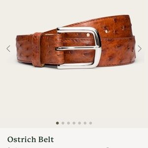 Tecovas Ostrich belt size 38 BRAND NEW